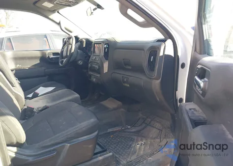 2021 Chevrolet Silverado 1500 2Wd Long Bed Wt z USA, uszkodzony, nr VIN 3GCNWAEF7MG471927